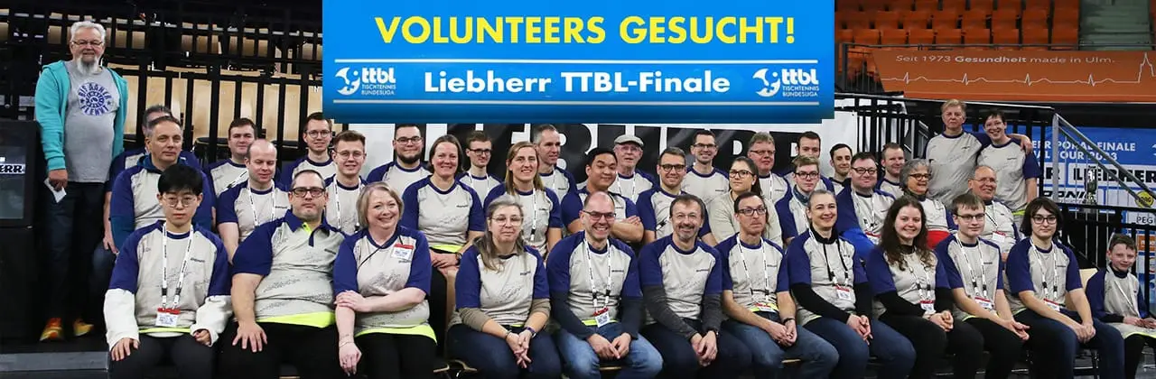 Liebherr TTBL-Finale 2024 | Sei als Volunteer hautnah dabei!