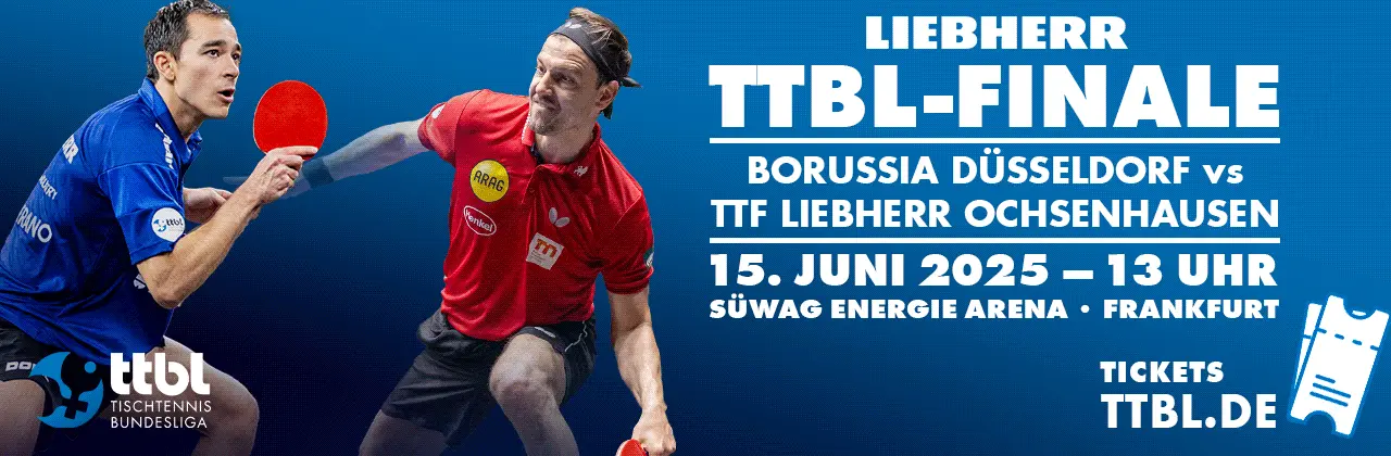 Liebherr TTBL final: Timo Boll's last big performance in the Süwag Energie ARENA