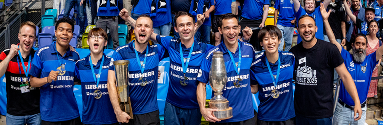 Titel, Siege, Zuschauer: Die Zahlen zur TTBL-Saison 2024/25