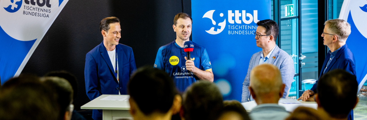 Table tennis as a bridge between business and international exchange