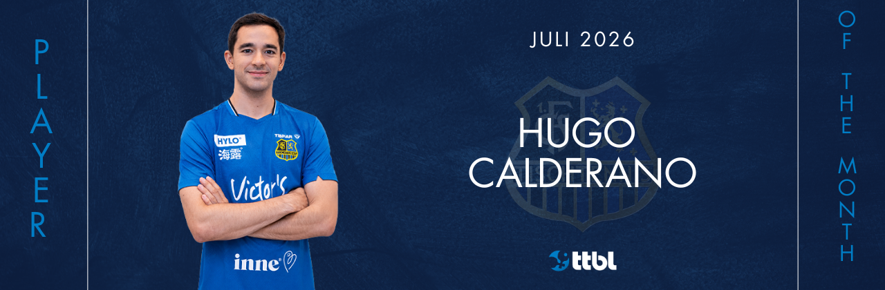 Der „TTBL-Spieler des Monats Juli“: Hugo Calderano (1. FC Saarbrücken-TT)