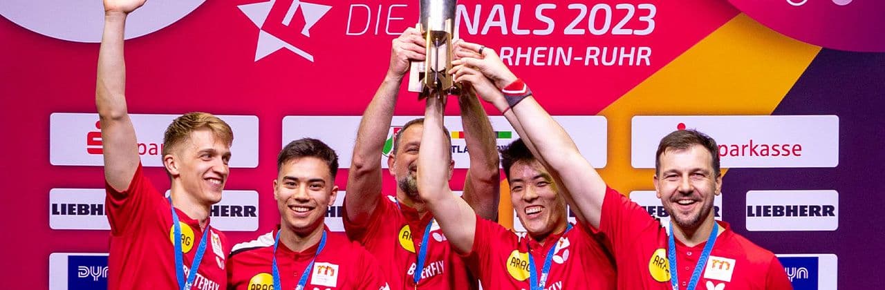 Tischtennis-Fest im Castello: Borussia Düsseldorf gewinnt das Liebherr TTBL-Finale