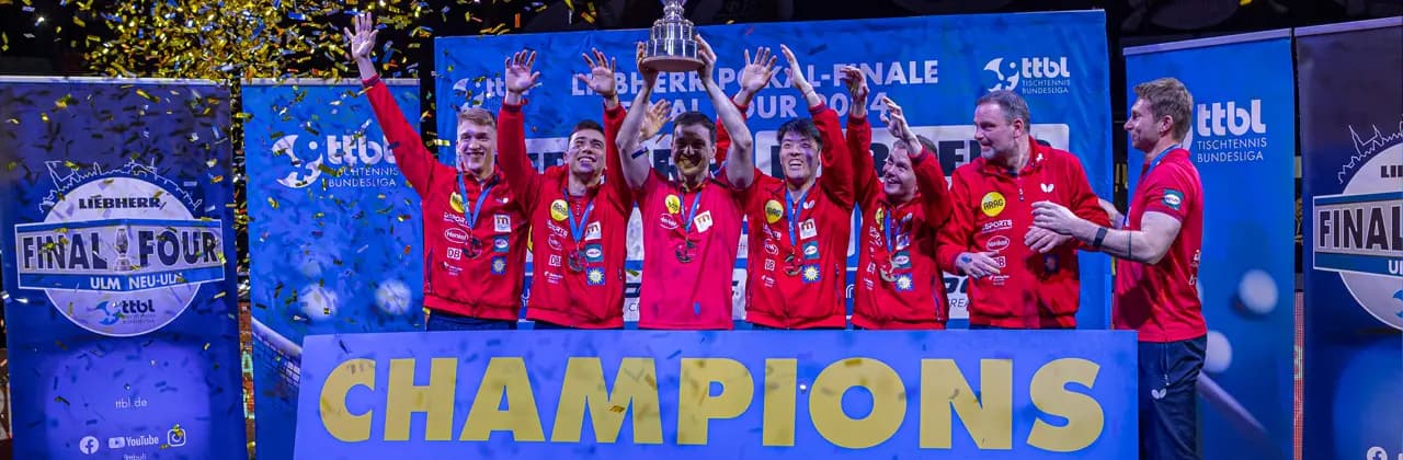 On TV and in social media:  Table Tennis Bundesliga (TTBL) once again reaches an audience of millions with Liebherr Cup Final Four