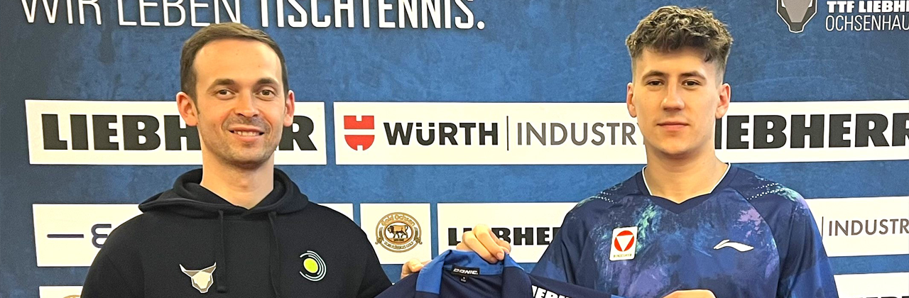 TTF Liebherr Ochsenhausen sign Andreas Levenko