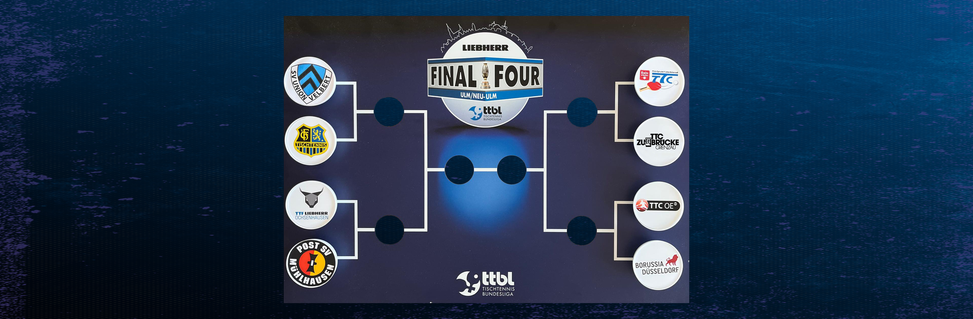 Cup quarter-final draw for 2025/26: Defending champions Ochsenhausen to play Mühlhausen at home, Velbert to host Champions League winners Saarbrücken